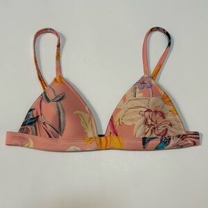 Triangl Delilah Fiore Rosa Neoprene Bikini Top